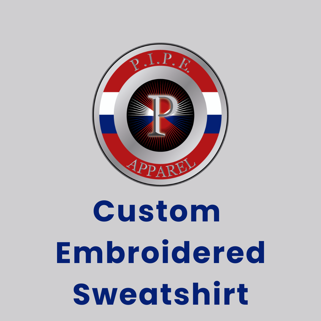 Custom Embroidered Sweatshirt Order