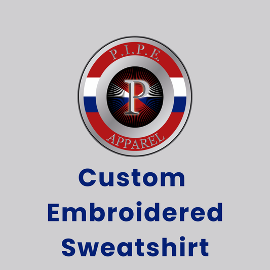 Custom Embroidered Sweatshirt Order